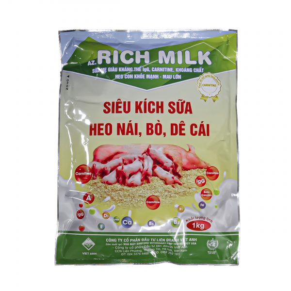 THỨC ĂN BỔ SUNG AZ RICH MILK
