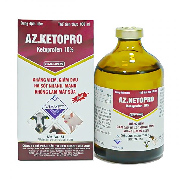 THUỐC THÚ Y AZ.KETOPRO
