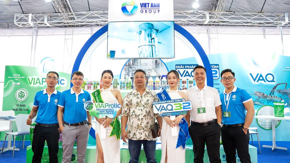viet anh group tai trien lam Vietshrimp 2024 a